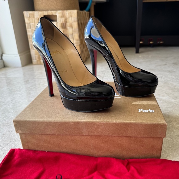 Louboutin Bianca 140 Platfom Pump - Picture 1 of 6